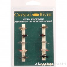 Crystal River Assortment/Nymph CR-FA3 Fishing Flies Pack of 10 563141686